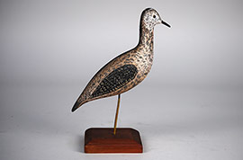 Yellowlegs by Lew Barkelow converted into decoratives after shorebird shooting was outlawed, ca. 1920