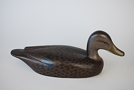 Black duck by Reg Bloom of Kingston, Ontario. 