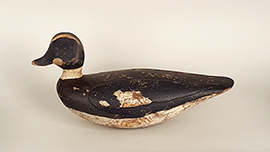 Goldeneye hen by a member of the Nickerson family of Cape Cod, Massachusetts, ca. 1920s. 