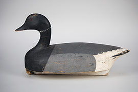 Rare brant by Don Wolfe of Clayton, NY, ca. 1950s.