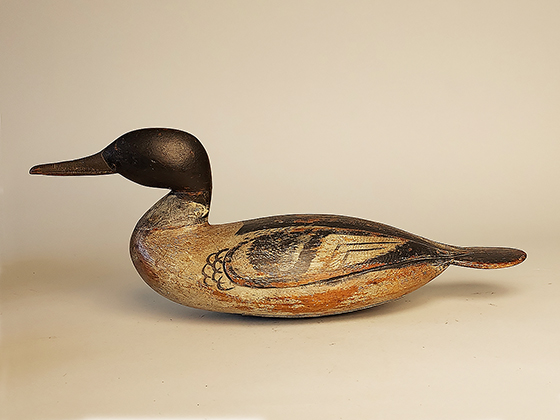 American merganser by an unknown maker from Orleans, Massachusetts, ca. 1900.