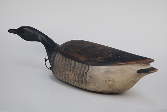 "Cobb style" twisted-neck brant by Mark McNair of Craddockville, Virginia